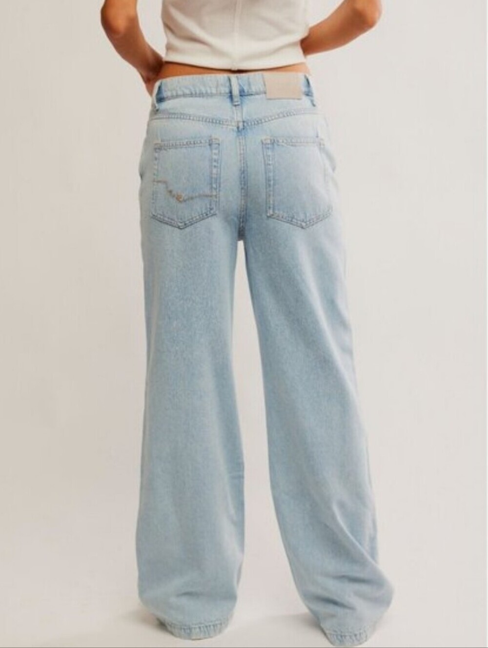 Free People We The Free Stride Straight And Wide In Roam Free• Size 28•NWT! - Picture 5 of 7